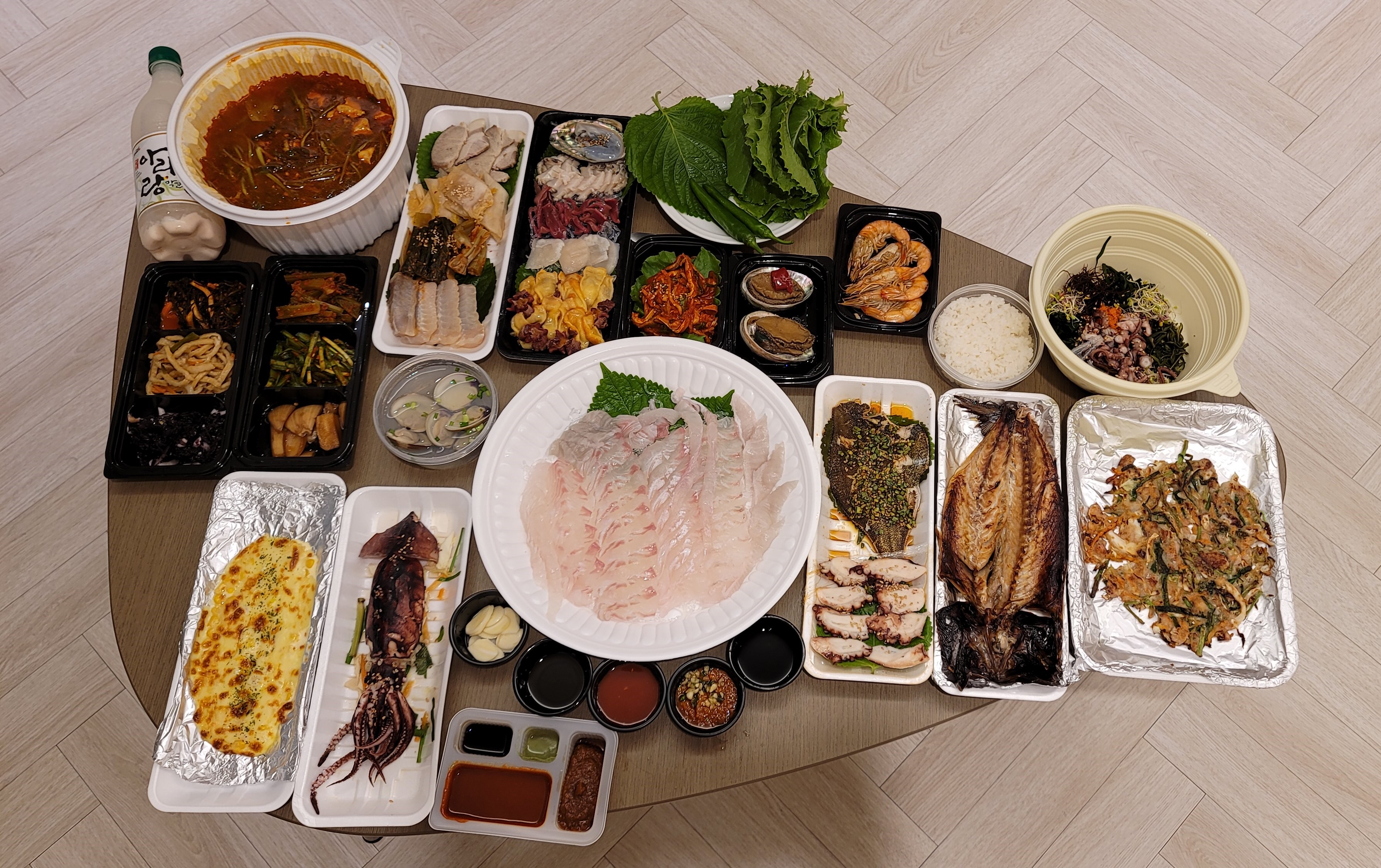 쏠비치 진도 해오름식당 - 해오름한상