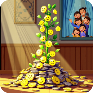 국민연금 수령 돈나무 이미지