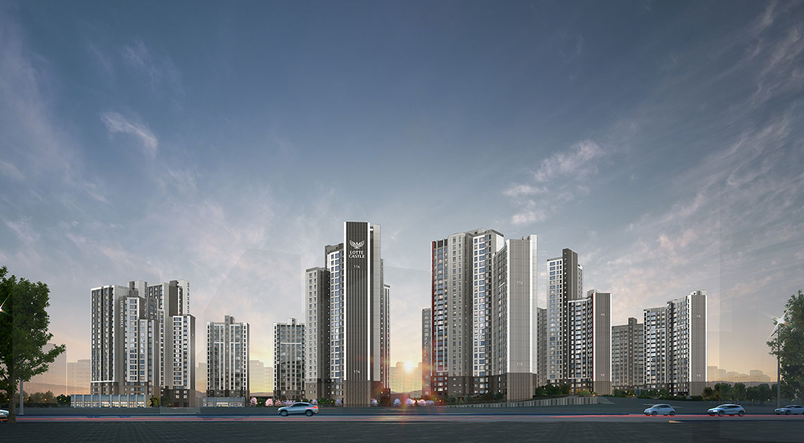 광명 롯데캐슬 시그니처 - 투시도