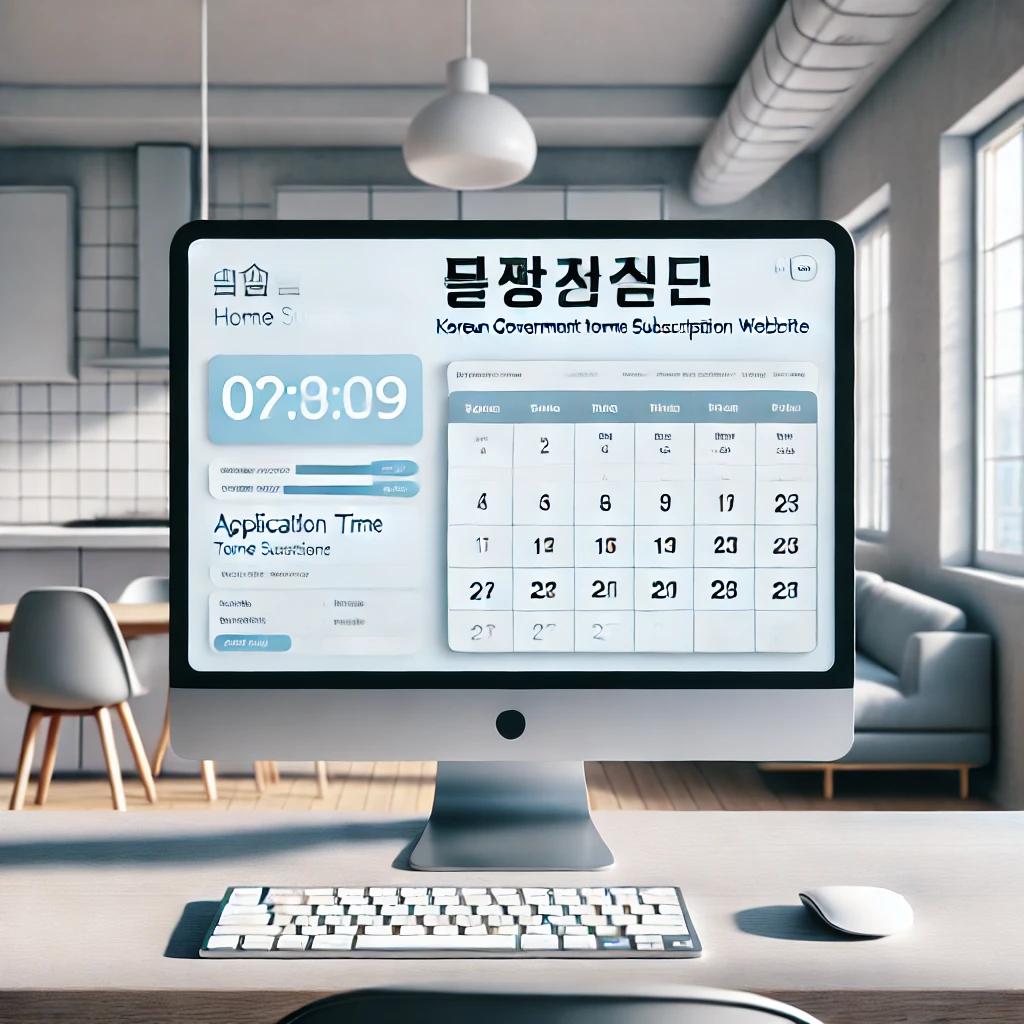 청약홈 청약시간