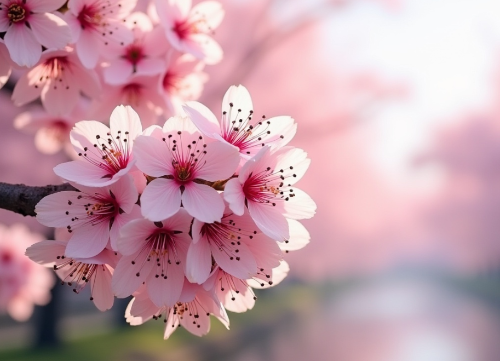 벚꽃 이미지입니다.