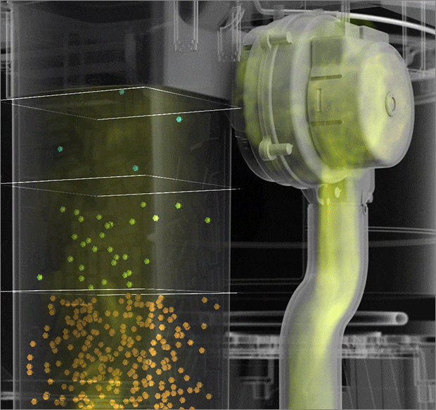 공기 순환 교반 시스템