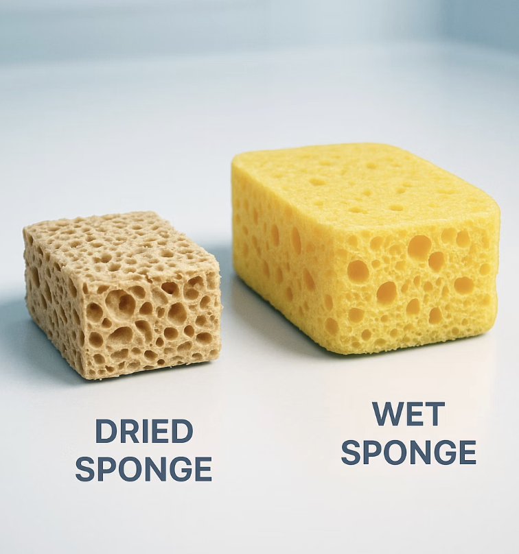 굳어버린 변에 필요한 것