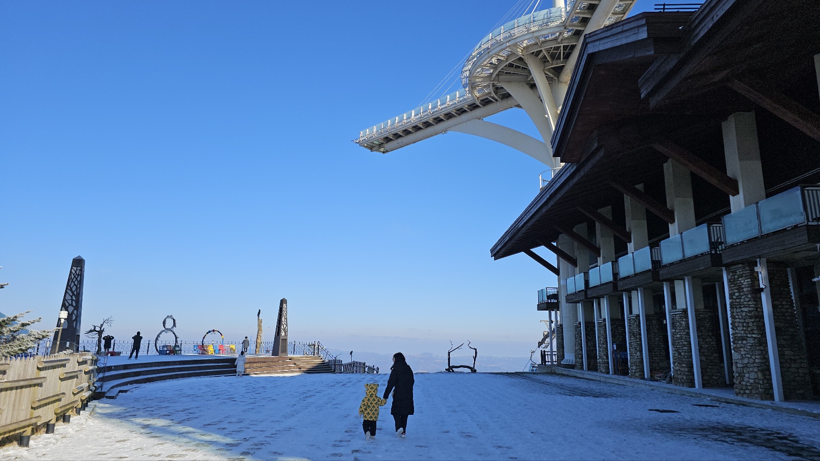 [발왕산 케이블카 도착지점&amp;#44; 모나파크]