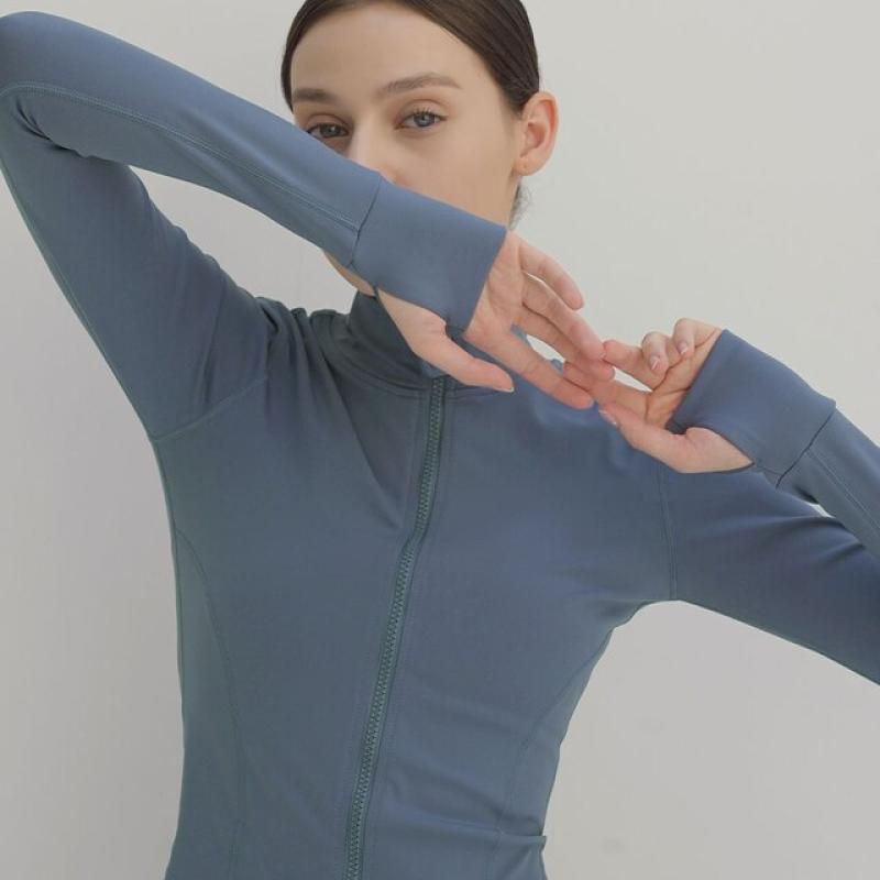 런블랙 심플 베리 집업 윈디블루 539237