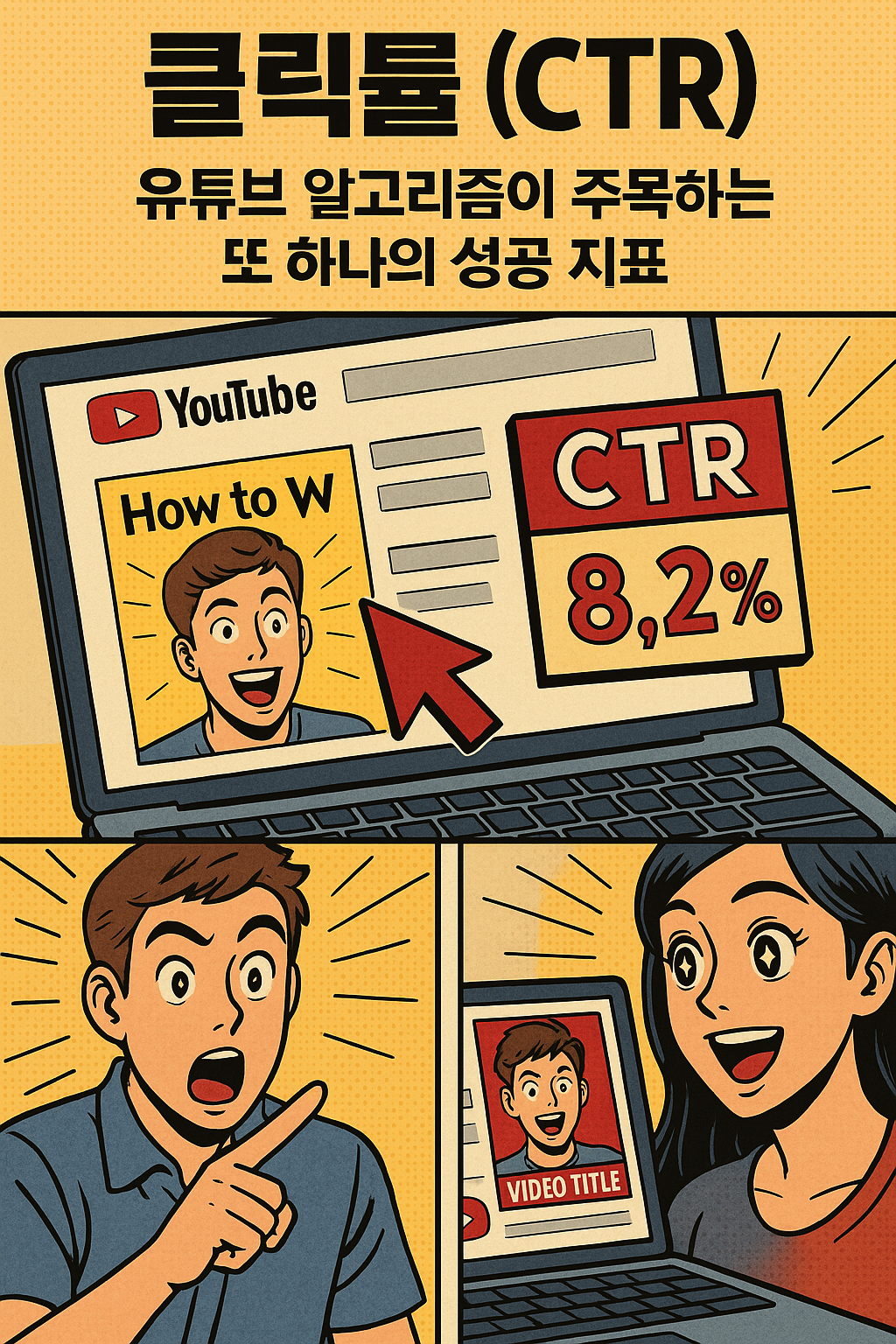 유튜브 알고리듬 클릭률