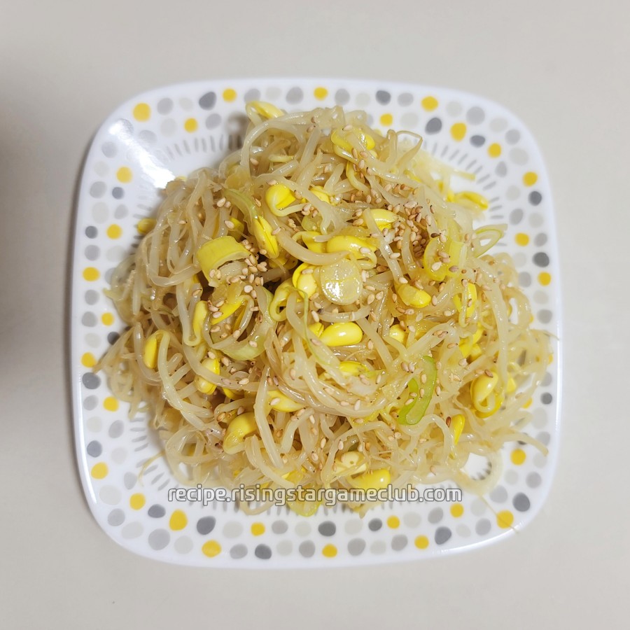 콩나물 무침 사진