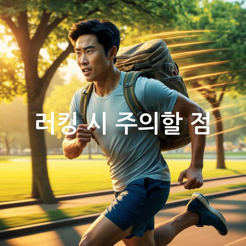 러킹방법과 준비물