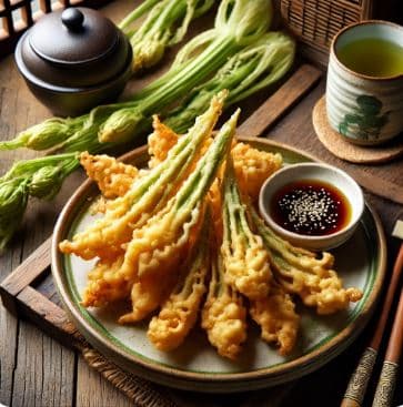 한국의 두릅 튀김 - 봄철에만 맛볼 수 있는 두릅을 바삭하게 튀긴 별미