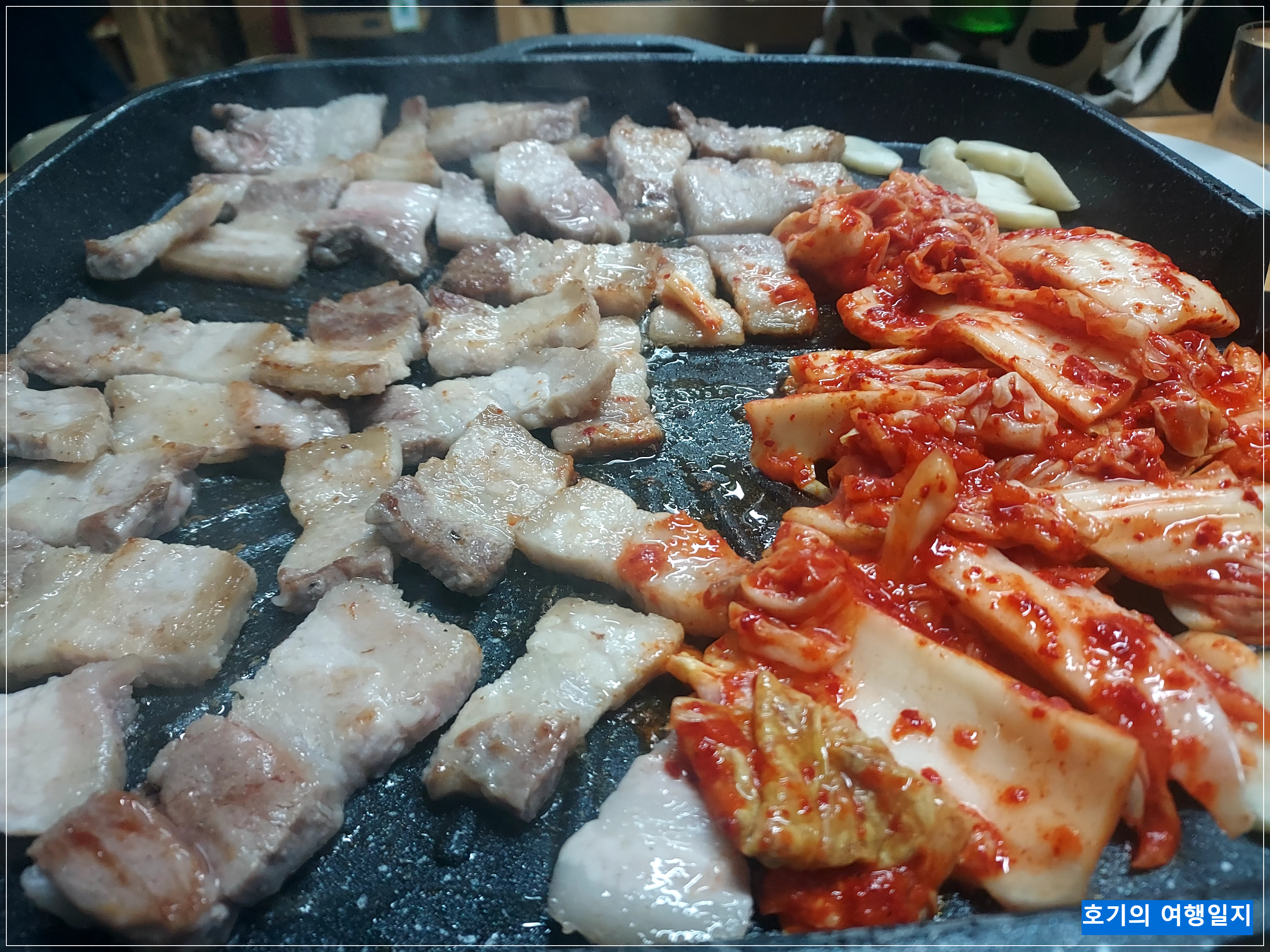 중국 청도 패키지여행 식당