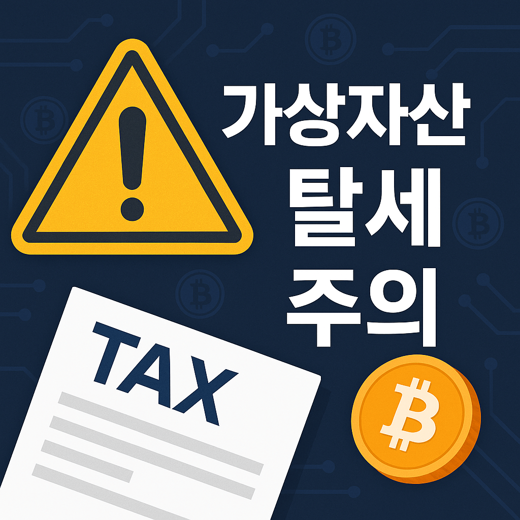 가상자산 탈세 주의