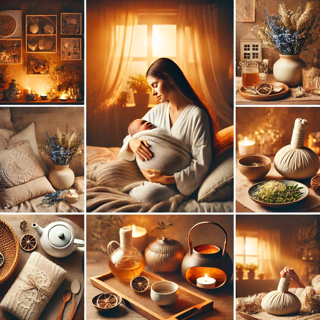 산후조리에 필요한 용품 사진