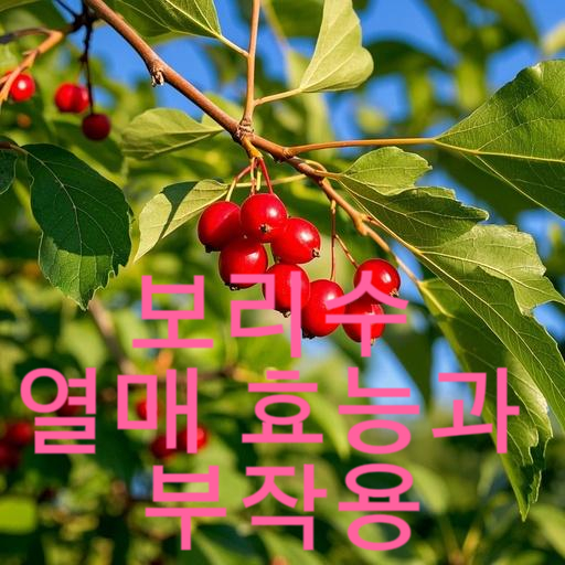 보리수 열매 효능과 부작용