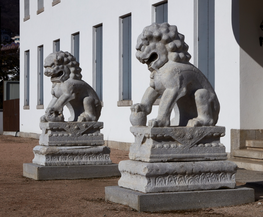 간송미술관 석사자상