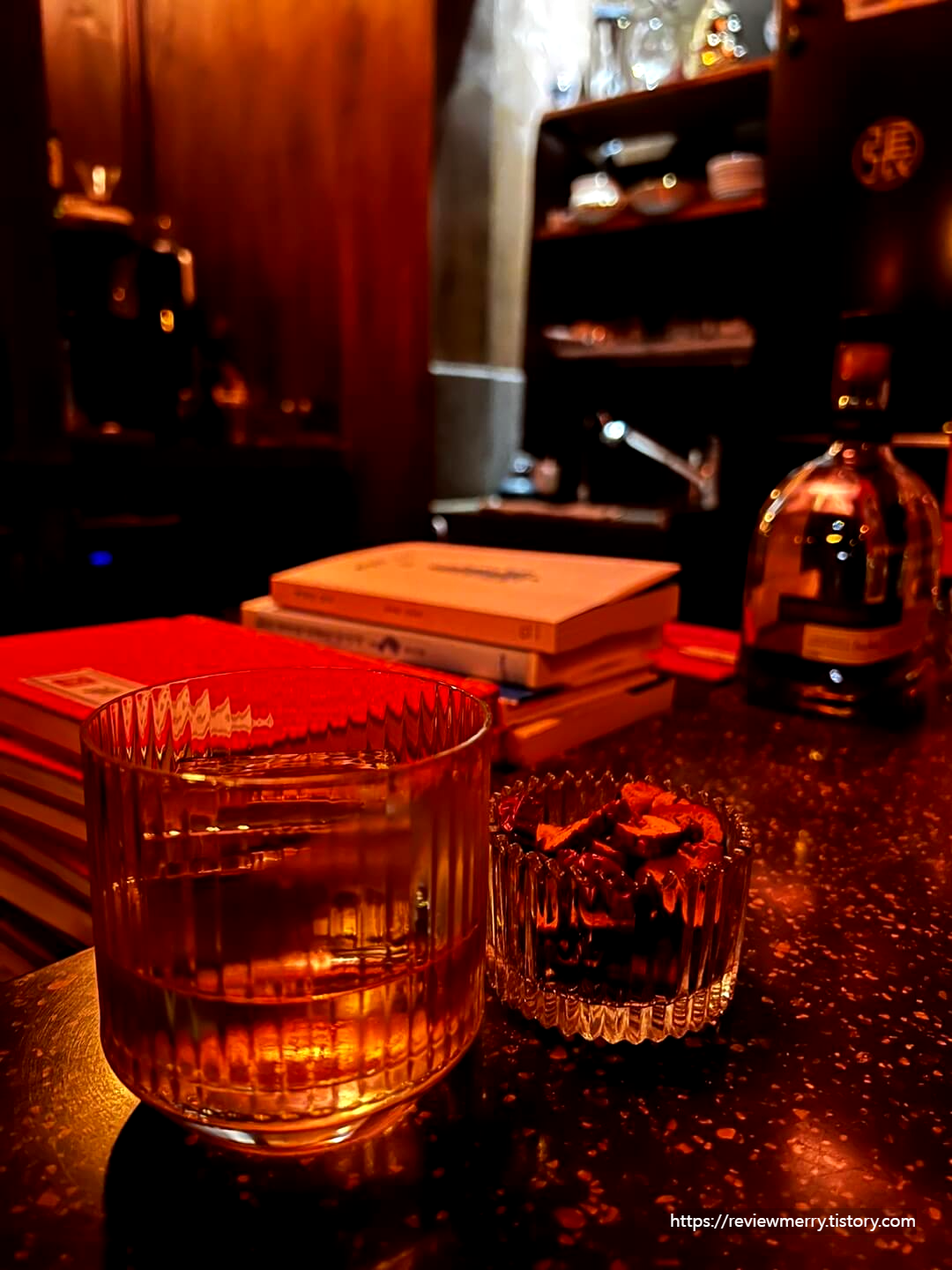 위스키 온더락잔