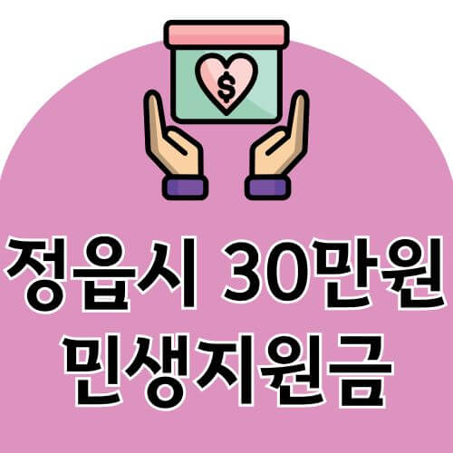 정읍시 민생회복지원금
