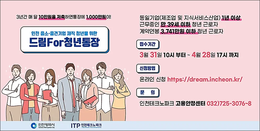 인천-드림포-청년통장-개요