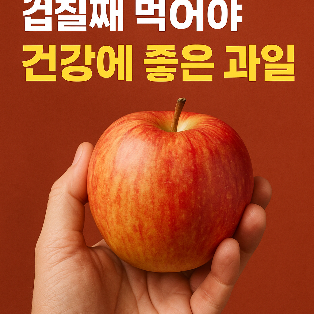 껍질째 먹는 과일