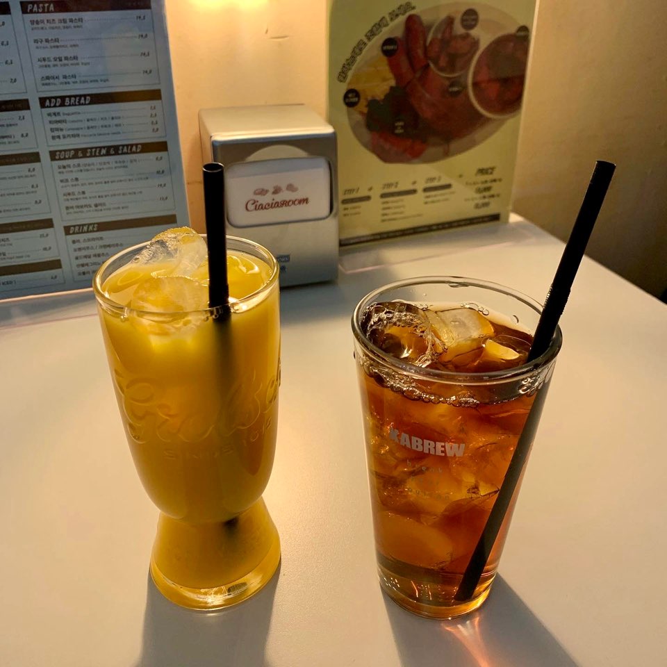 일곡동 브런치 맛집 차차룸 음료