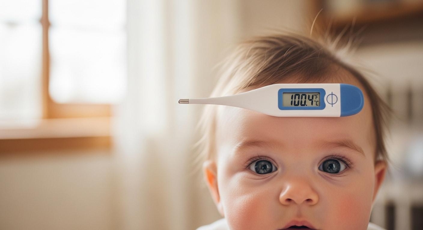 아기 열 정상온도