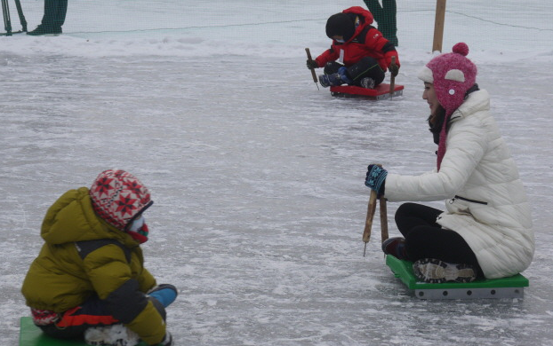 양평 백동저수지 빙어축제