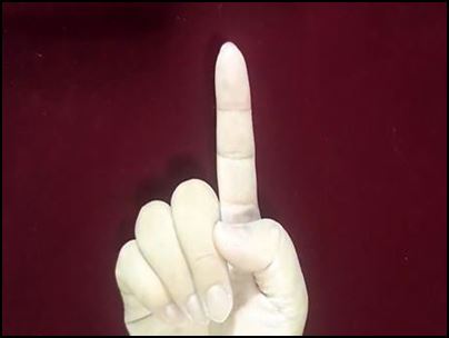 보통손가락 재물운