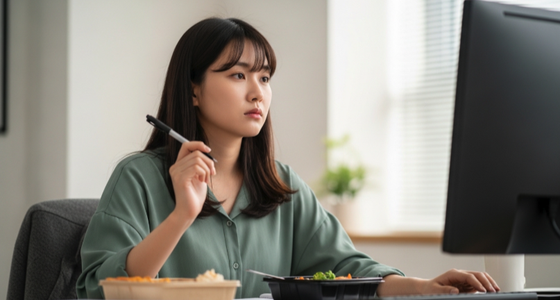 식후 멍한 순간