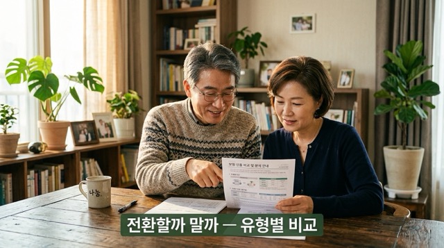 5세대 실손보험 전환 여부 결정 기준