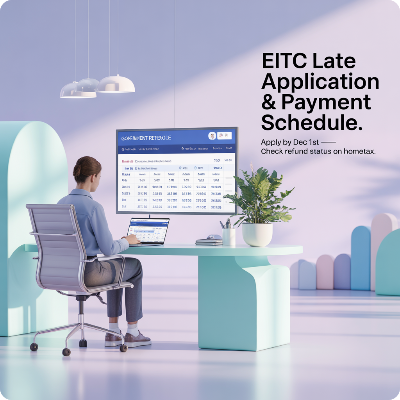 근로장려금 기한후 신청 지급일 이미지