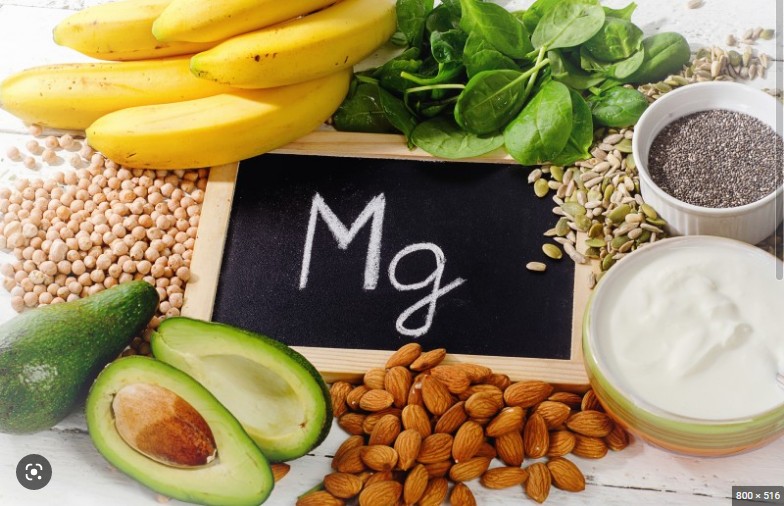 게실염음식-마그네슘이풍부한음식사진들견과류과일야채