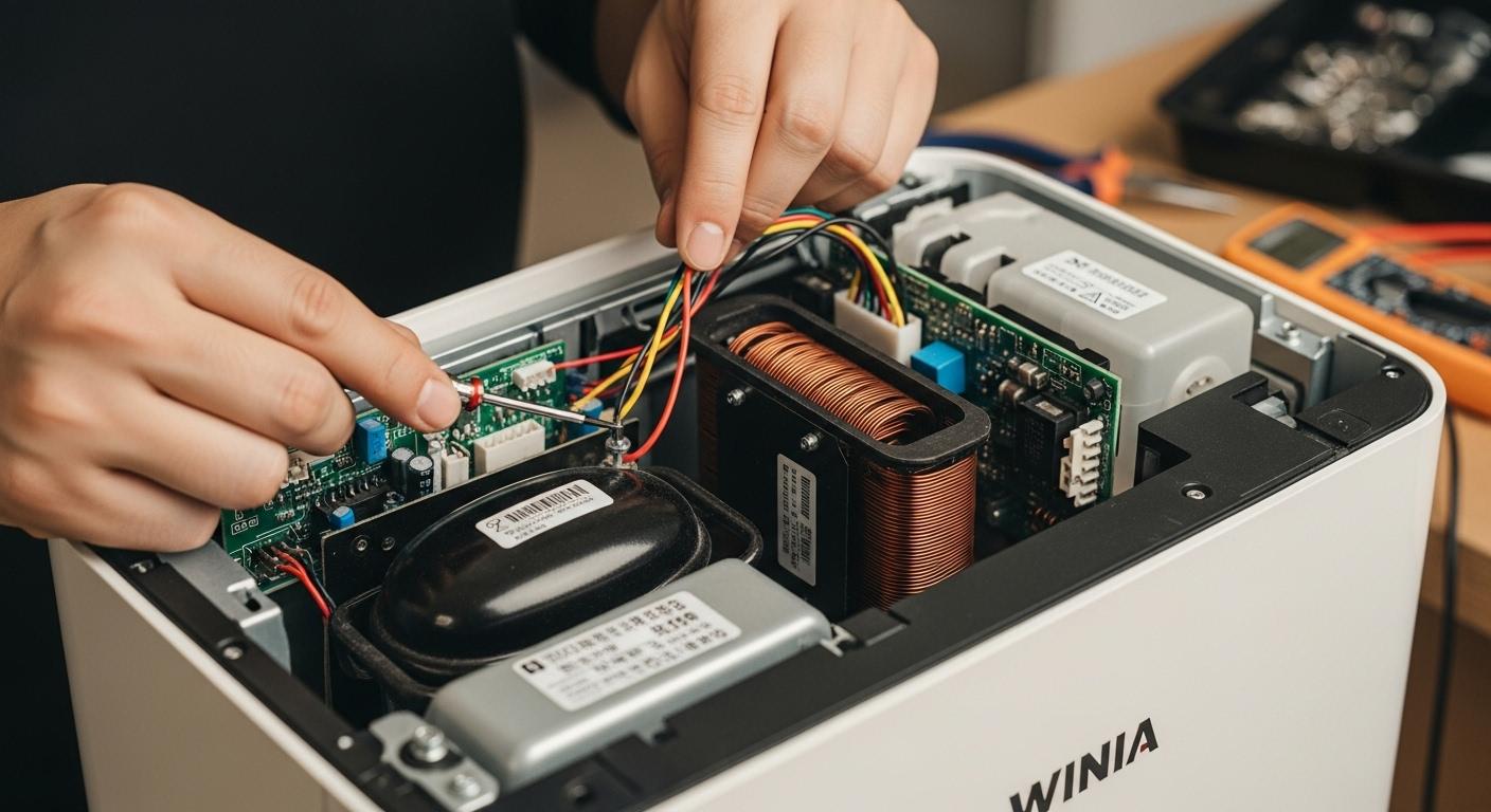 위니아 제습기 고장 수리