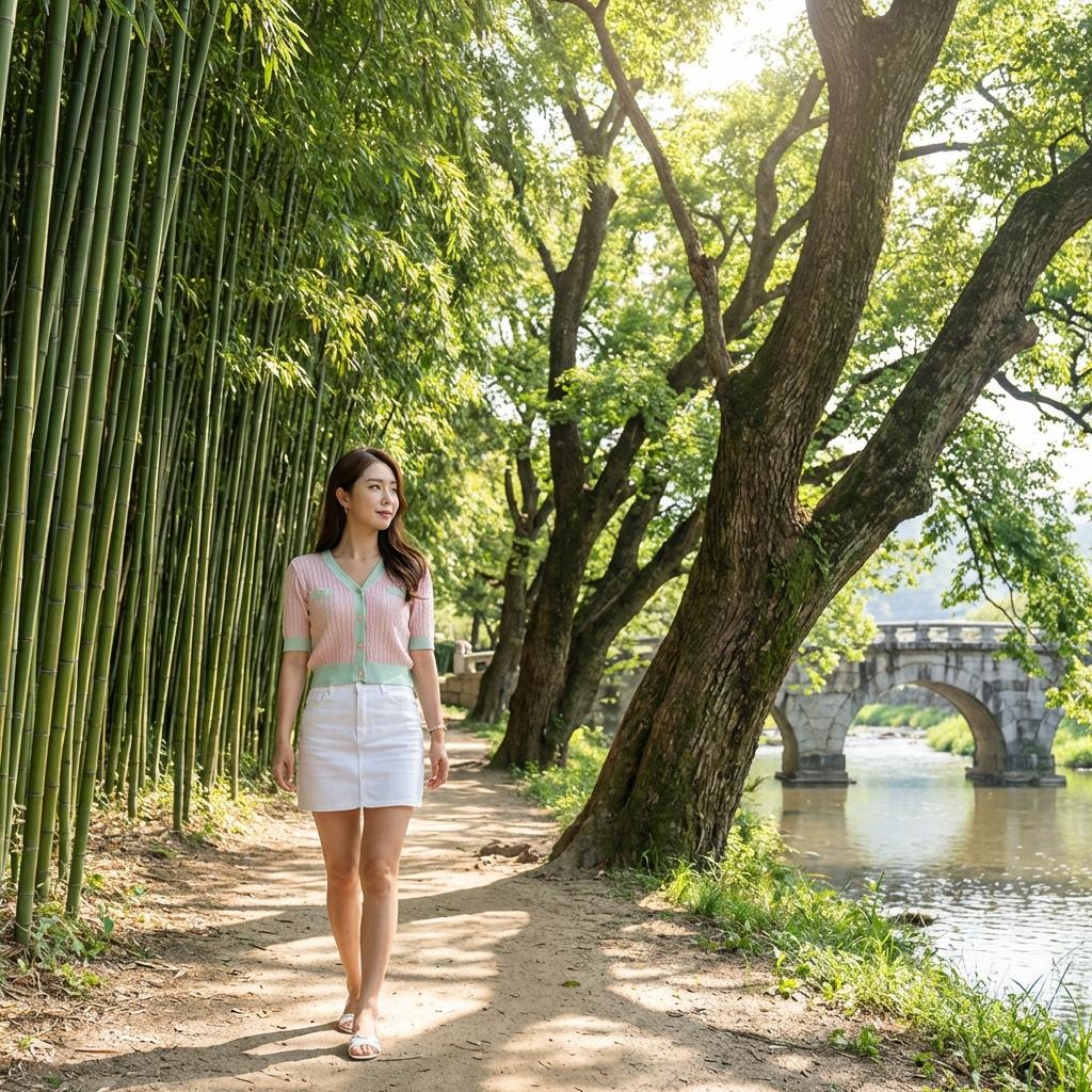 죽녹원에서 관방제림으로 이어지는 최적의 힐링 동선