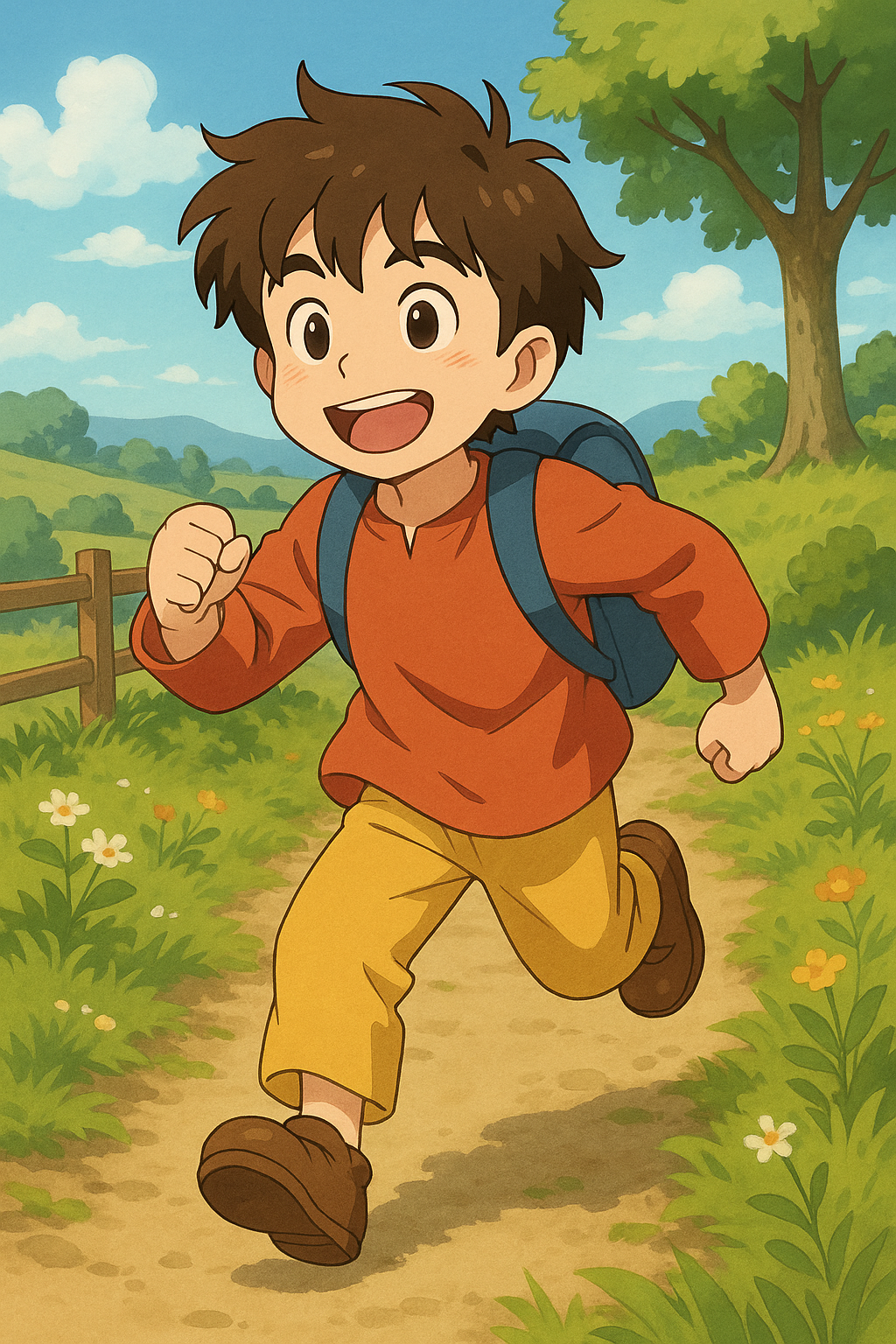 마루코는 아홉살과 어울리는 그림