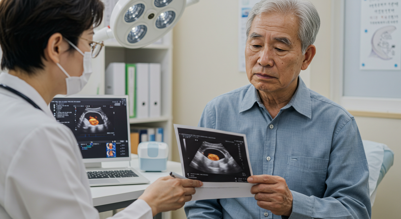 전립선결절, 전립선초음파, 전립선암감별