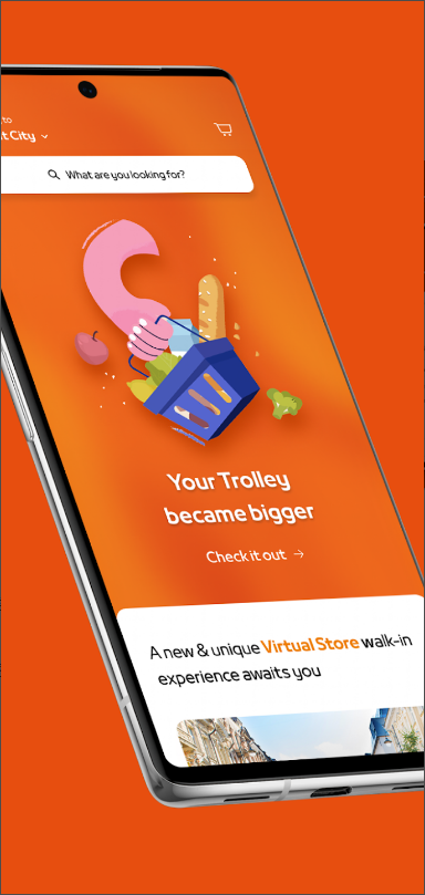 트롤리, Trolley, 테이크아웃 스낵, 음료, 온라인 편의점