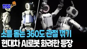 현대 차 AI 아틀라스 관절 꺽기