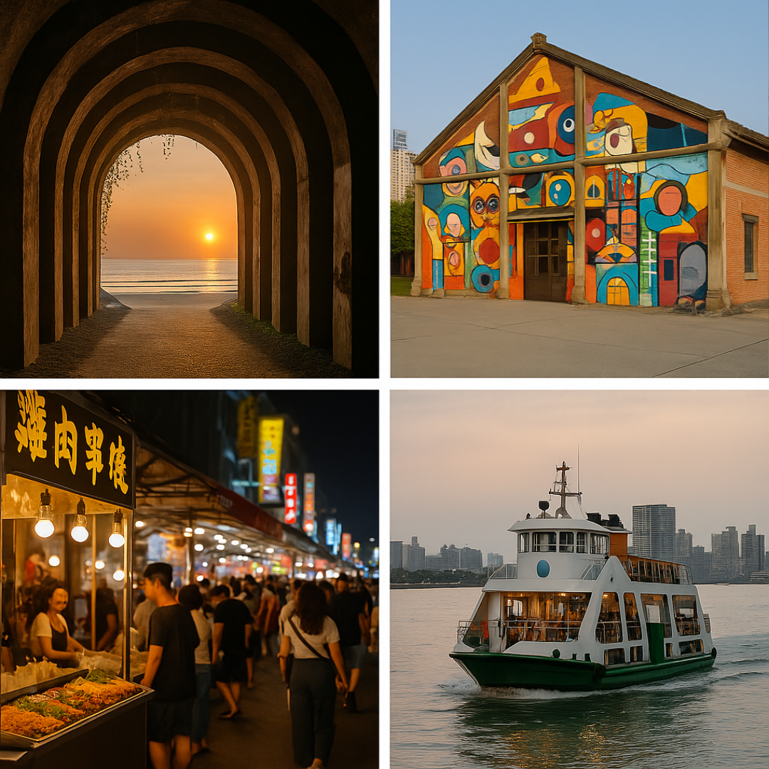 [가오슝 여행] 남부의 보석, 치진섬과 류허 야시장에서 찾은 행복