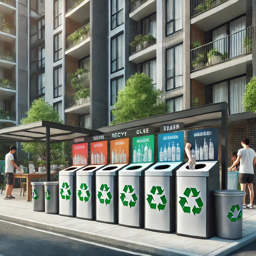 재활용분리수거함