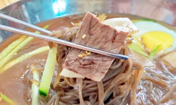 소문의맛집 오직 냉면만 파는 물냉면 비빔냉면 태안 냉면집 맛집 추천