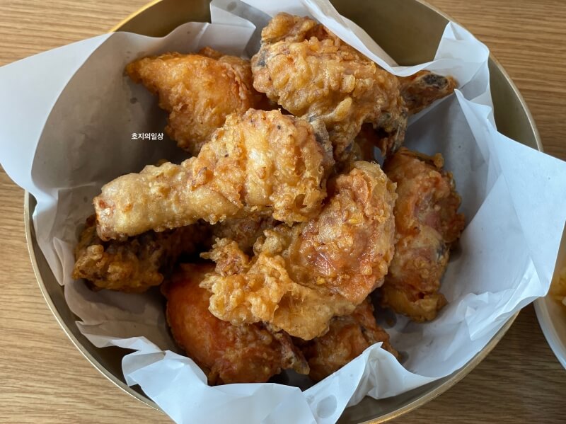 화성 융건릉 맛집 개수리 막국수 - 세트 메뉴 닭튀김