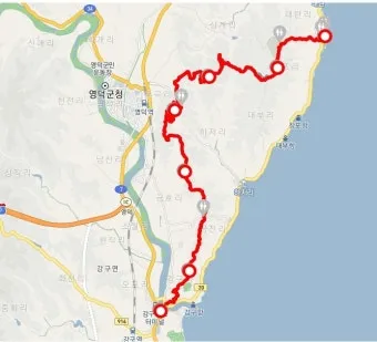 해파랑길 지도 한눈에 보기 해파랑길 1코스 2코스 포토스팟 주의사항 총정리_20