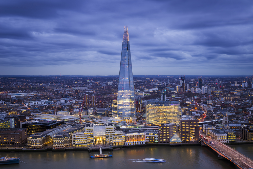 더샤드(The view from The Shard) 야경