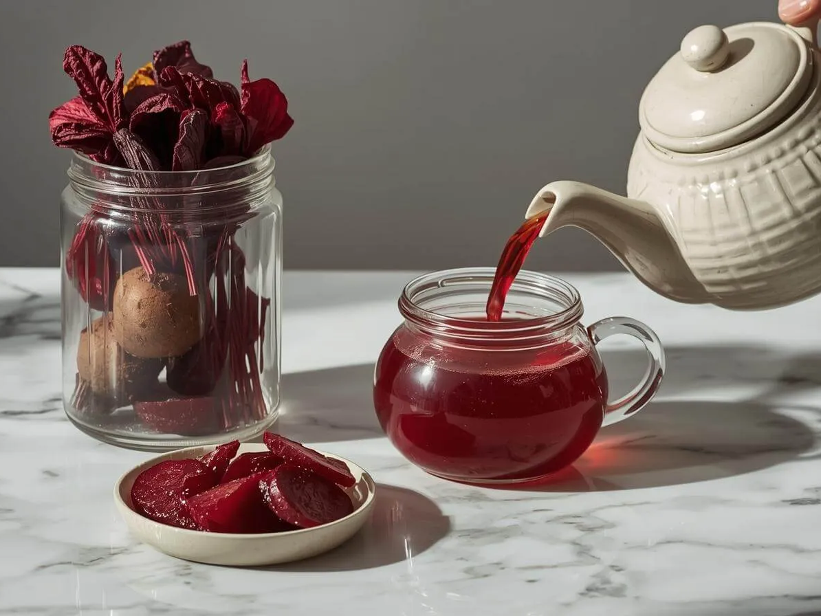 말린 비트차 주의 사항