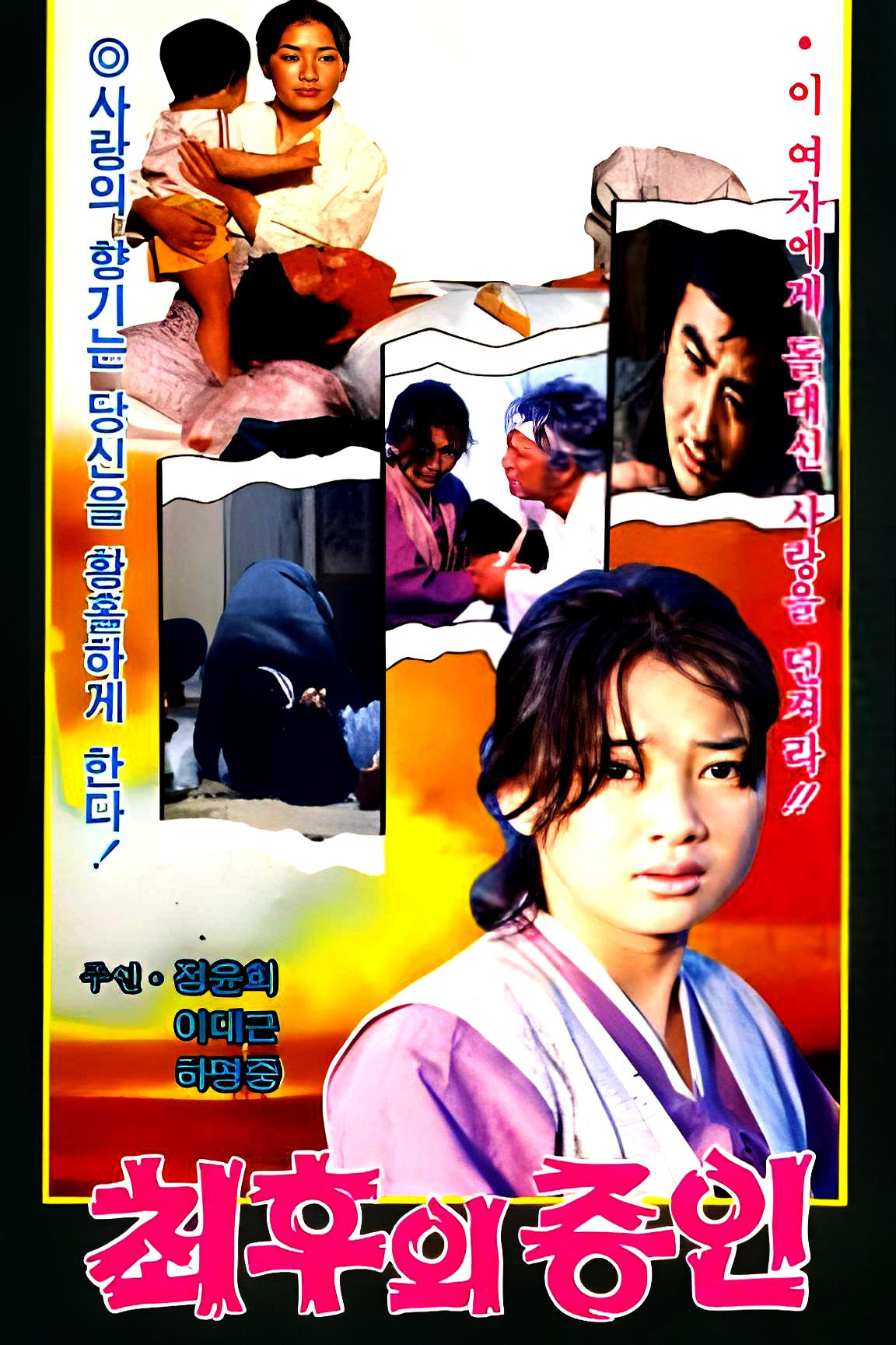 최후의 증인 포스터