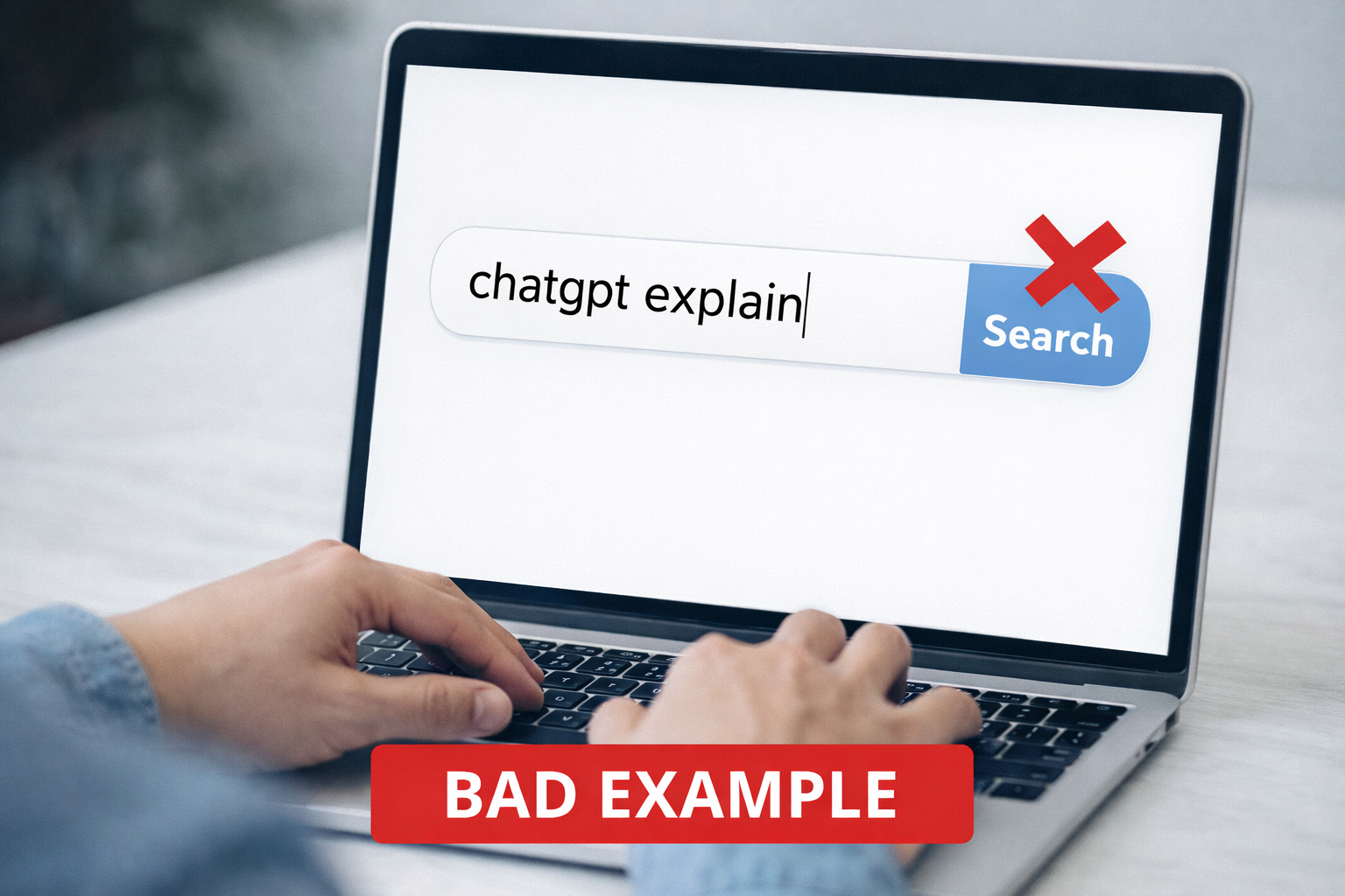 Bad Prompt Example: Vague Chat GPT Query