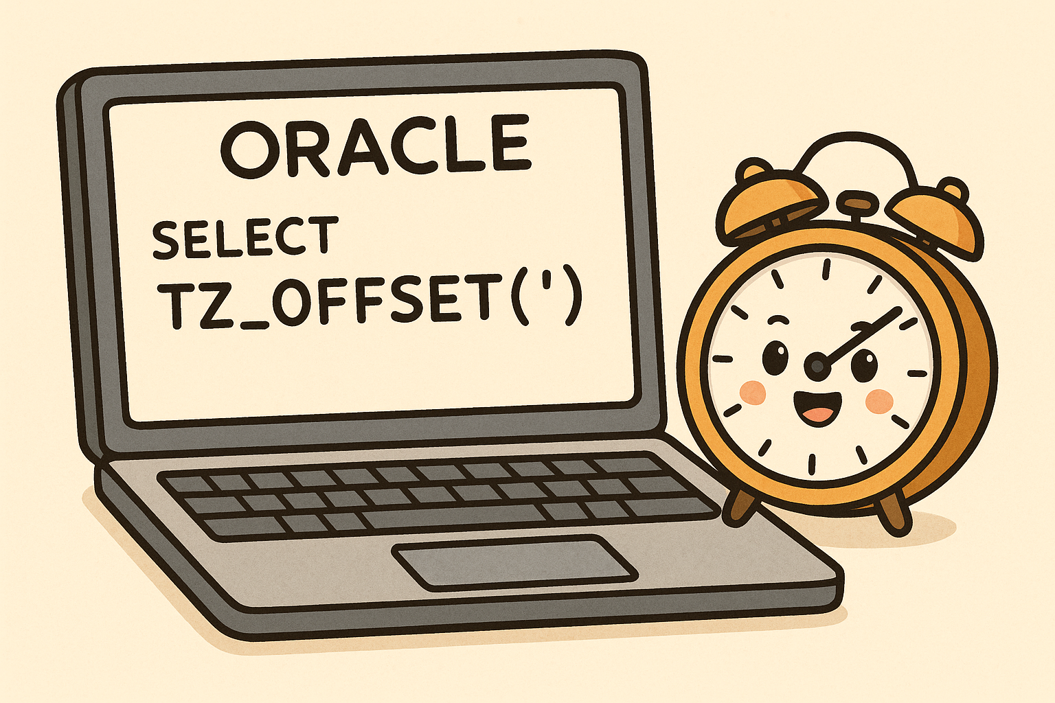 오라클 TZ_OFFSET() 함수 설명 및 시간대 오프셋 구하는 팁