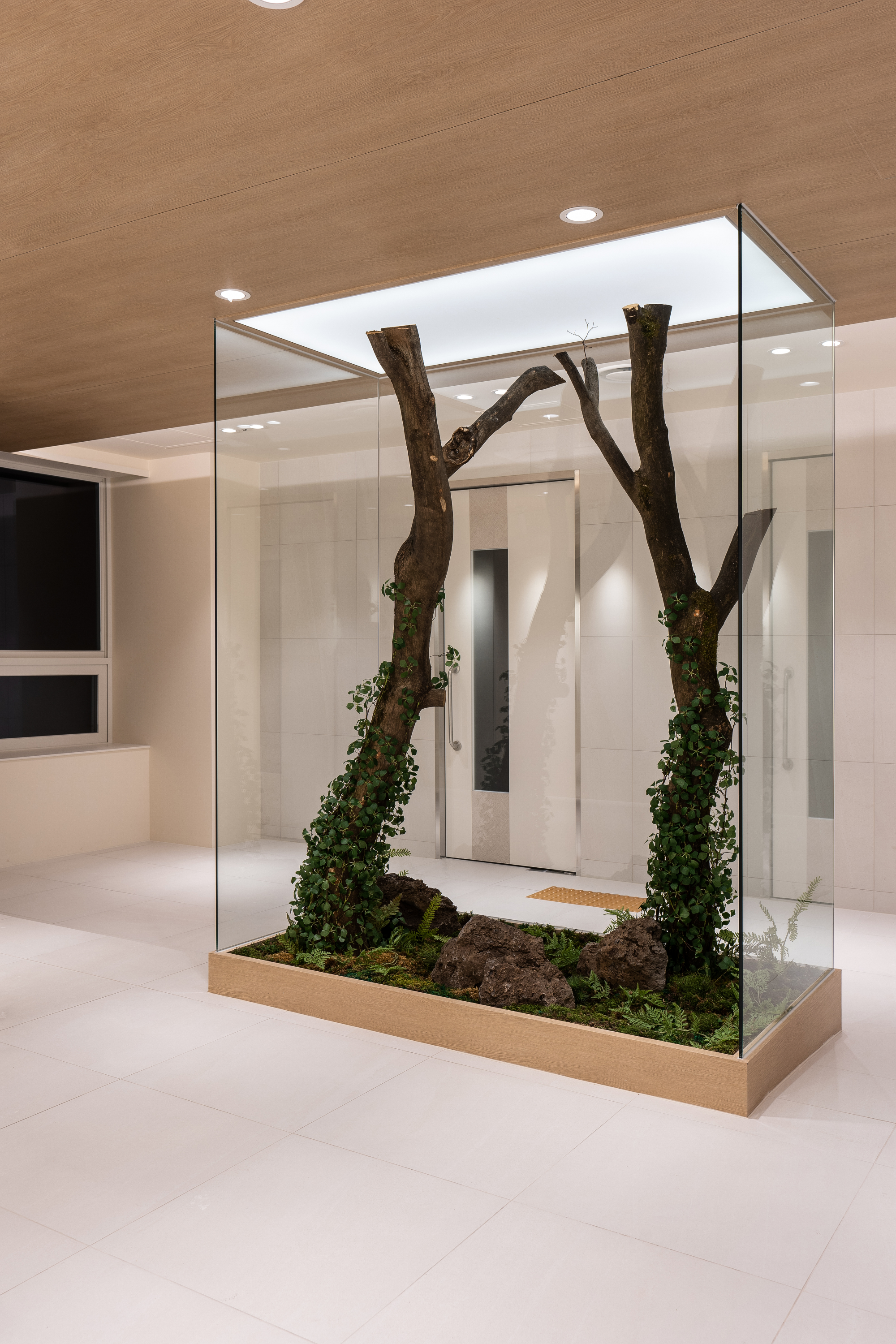 병원 로비 인테리어