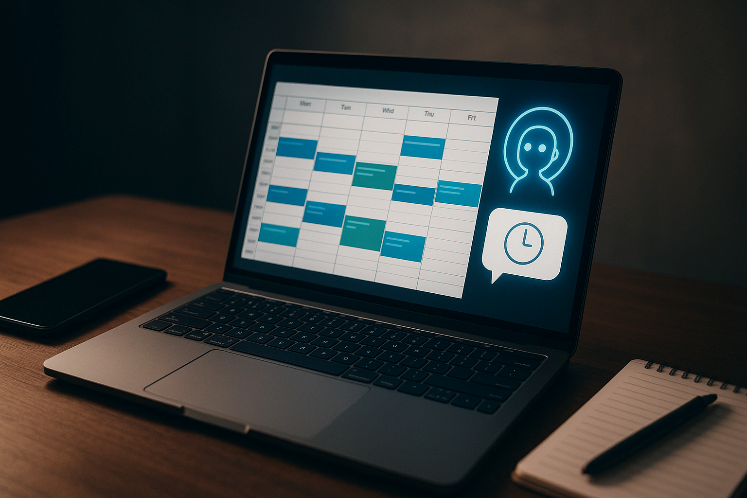 AI 일정 관리: 자동 회의 예약 및 알림