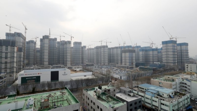 둔촌주공 재건축 현장