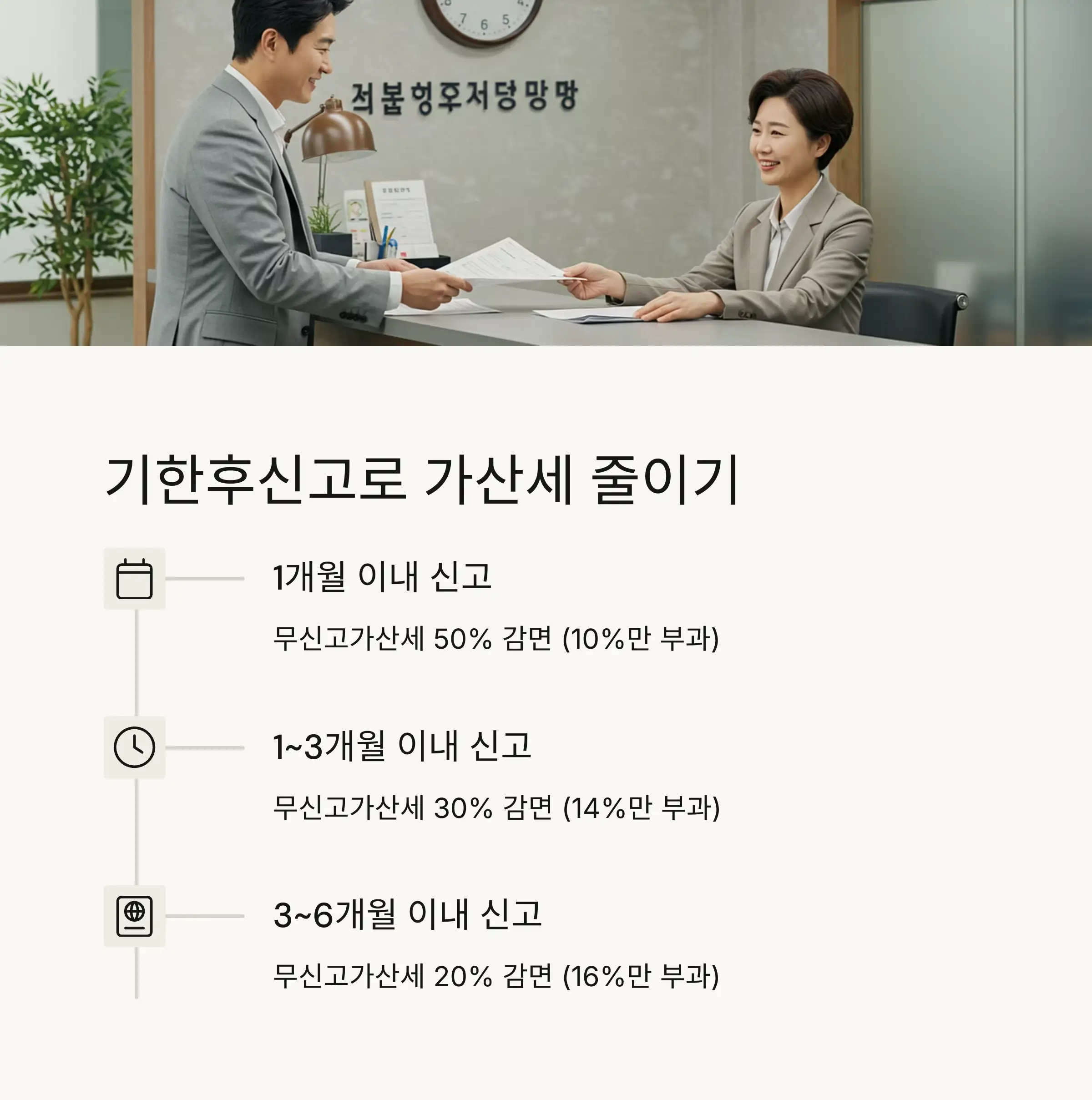 📝 기한후신고로 가산세 줄이는 방법